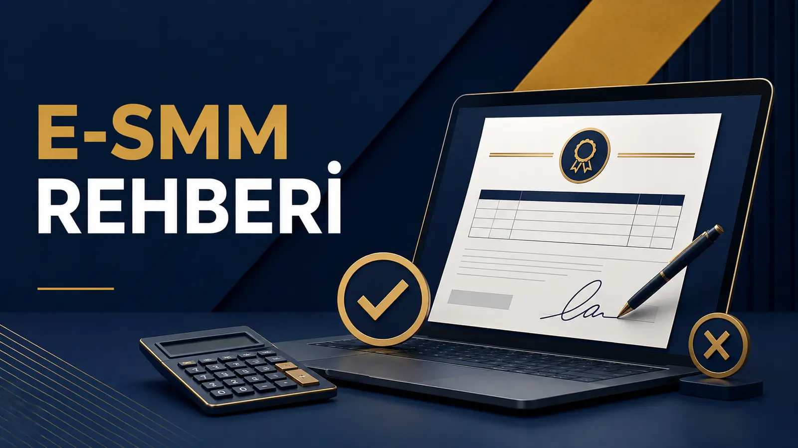 E-Serbest Meslek Makbuzu düzenleme ve iptal adımlarını temsil eden elektronik belge ekranı