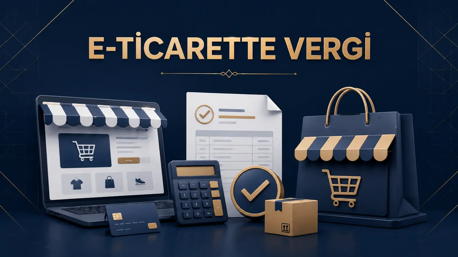 Pazaryeri ve kendi internet sitesinden satışlarda e-ticaret vergisi, fatura ve ödeme süreçleri