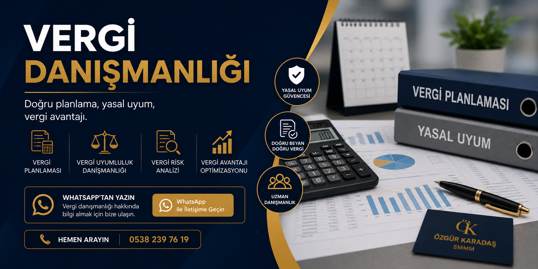 Türkiye genelinde vergi danışmanlığı, vergi planlaması ve risk analizi