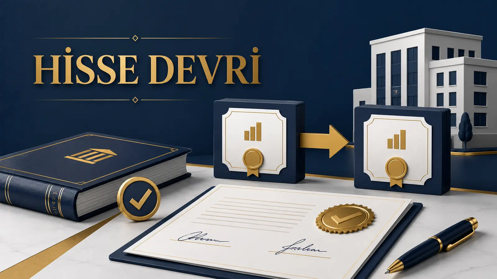 Limited şirket hisse devri sözleşmesi, ortaklık payları ve ticaret sicili işlemleri